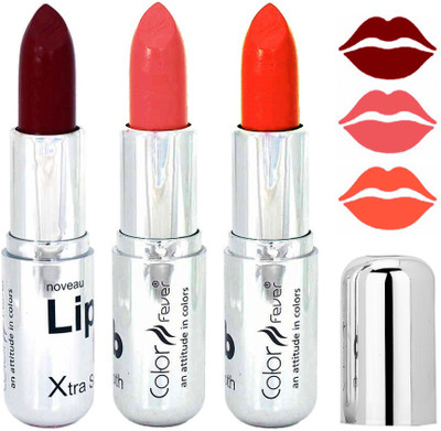 

Color Fever Maroon Color Lipstick 1642016010(Multicolor,, 12.6 g)
