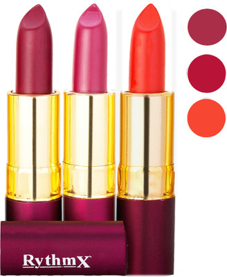 

Rythmx Matte Lipstick Combo 416 431 433(Multicolor,)