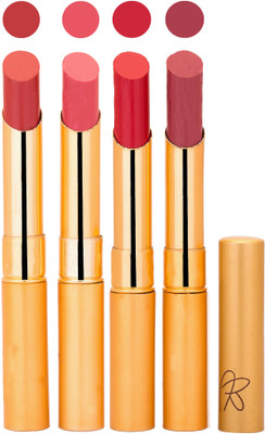

Rythmx Imported Matte Lipstick Combo (Slim 02-04)(Multicolor,)