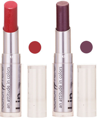 

Color Fever Hot Creamy Matte Girls Lipstick 01(Maroon, wine Shine, 6.4 g)