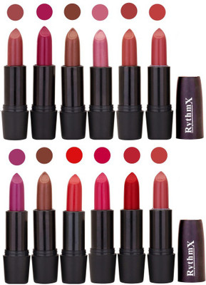 

Rythmx Lipstick Wholesale Rate All Color Combo Set(Shade - 68)
