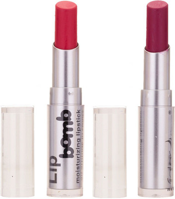 

Color Fever Creamy Matte Limited Offer77160300Pink, Brick Orange Lipstick Set(Pink, Pink, 6.4 g)