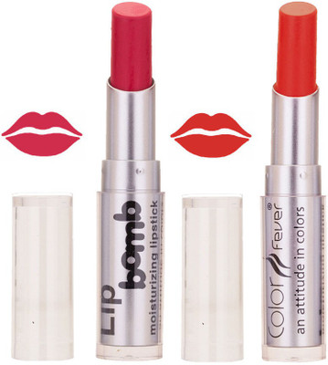 

Color Fever Hot Creamy Matte Girls Lipstick 302(Pink, Brick Orange, 6.4 g)