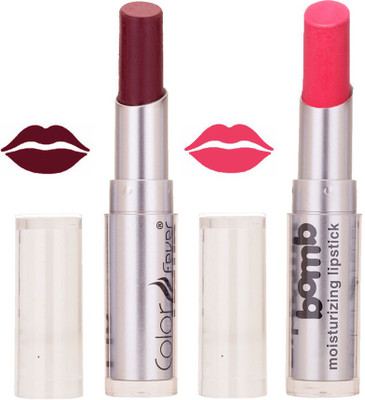 

Color Fever Creamy Matte profissional77160095wine Shine, Pink Lipstick(wine Shine, Pink, 6.4 g)