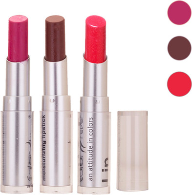 

Color Fever New Delhi Girls Selected Color Lipstick 143(Purple, Brown, Pink, 9.6 g)