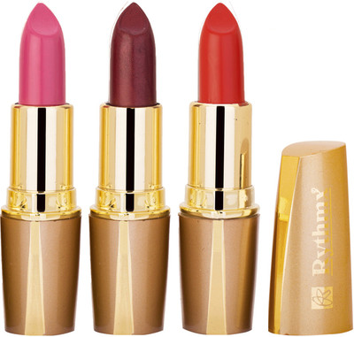 

Rythmx Golden Lipstick Combo 1406201635(Multicolor,, 11.4 g)