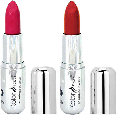 

Color Fever Creamy Matte Brick Red Lipstick 24201679(Neon Pink, Brick Red, 8.4 g)