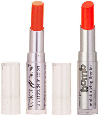 

Color Fever Creamy Matte Limited Offer77160368Orange, Neon Lipstick Set(Orange, Neon, 6.4 g)