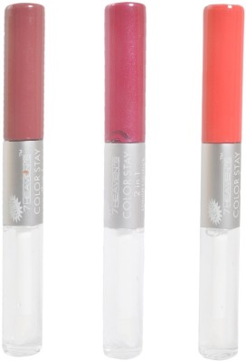 Flipkart - 7 Heaven’s Color Stay 2 In 1 Waterproof Liquid Lipstick(Shade-(Rose-09 Antique-18 Apricot-19), 9.2 g)