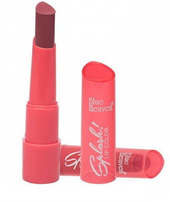 

Blue Heaven Super Matte Luxurious intense Splash Lip Color(Plum Desire, 2.7 g)
