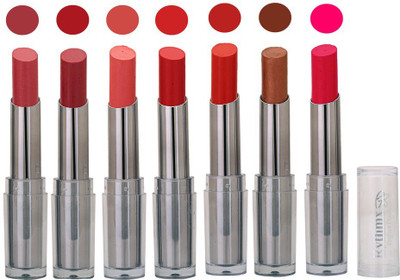 

Rythmx Color Blast Super Stay Lipstick Combo (Pack of 7, in Perfect Sade)177(Pink)