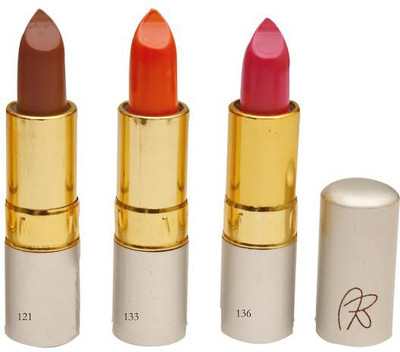 

Rythmx Matte Lipstick 121 133 136(Multicolor)