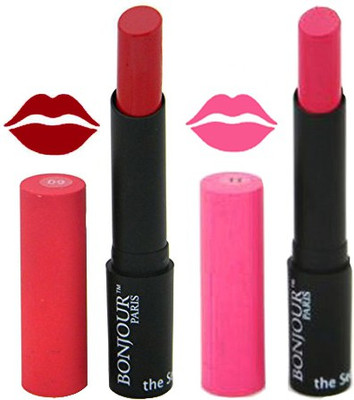 

Bonjour Sine Pink+Red Color Combo 1024(Multicolor,, 7 g)