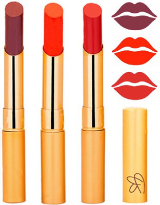 

Rythmx Super Slim Multicolor Matte Lipstick Combo 346(Multicolor,)
