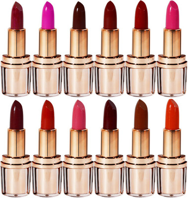 

Mars Show Color Lipstick Pack of 12(A, 3.5 g)