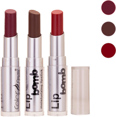 

Color Fever New Delhi Girls Selected Color Lipstick 98(Wine, Brown, Maroon, 9.6 g)