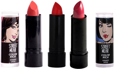 

Street Wear Ultra Moist Lip Color(Berry Dreamy, Berrylicious, Vary Vampire)