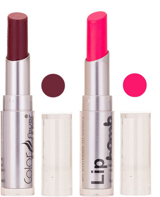 

Color Fever Hot Creamy Matte Girls Lipstick 107(wine Shine, Neon Pink, 6.4 g)