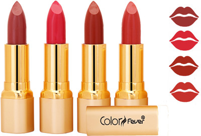 

Color Fever Absolute Non Transfer Matte Lipstick 131(Mauve, Neon, Dry Orange, Orange, 16.8 g)