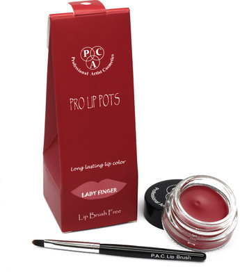

PAC Pro Lip Pots - Lady Finger(Red, 5 g)
