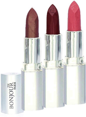 

Bonjour Professional 0244 Coffee Maroon Nude Lipstick(Maroon, Coffee, Nude, 11.4 g)