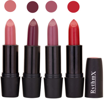

Rythmx Black Important Lipsticks Combo 41(Multicolor,, 16 g)