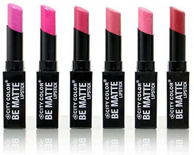 

City Color Matte Perfect Shades Of Pink Set Of Color Le #L0021E