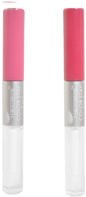 

7 Heaven's Color Stay 2 In 1 Waterproof Liquid Lipstick(Shade-(PINK MY WAY-21)(VERY MAGENTA-29), 9.2 g)