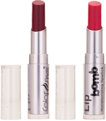 

Color Fever Creamy Matte Limited Offer77160094wine Shine, Pink Lipstick Set(wine Shine, Pink, 6.4 g)