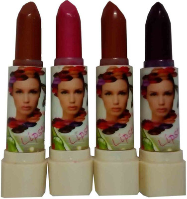 

Kwality Beautiful Lipstick Pack-KJ- of 4(4 Multicolor)