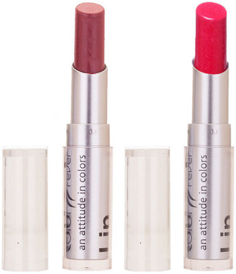 

Color Fever Creamy Matte Limited Offer77160235Mauve, Pink Lipstick Set(Mauve, Pink, 6.4 g)