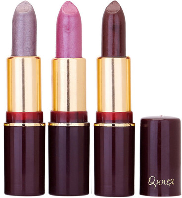 

Qunex Rich Colour Lipstick 1105201601(Silver,Pink,Brown,, 10.5 g)