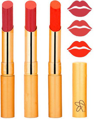 

Rythmx Mauve+Reddish Orange+Orange Color Lipstick Combo 316(Multicolor,)
