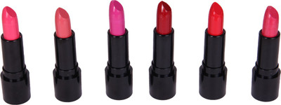 

Looks United Baoiishi Pack of 6 Premium Range Lipsticks(Multi, 3.5 g)