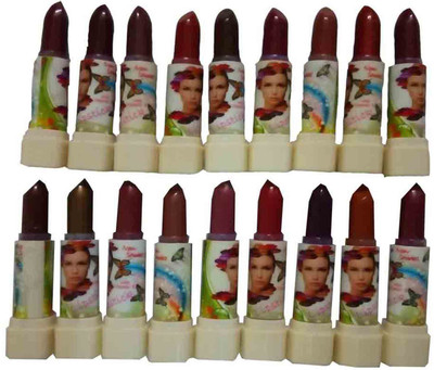 

Kwality Beautiful Lipstick Pack-UJF- of 18(18 Multicolor)