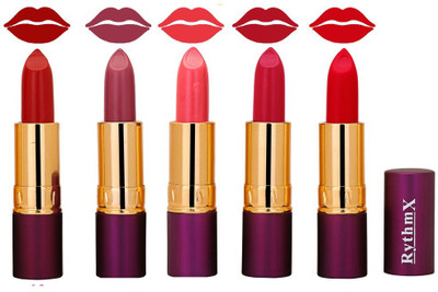 

Rythmx Matte Lipstick (Pack of 5, New Shades)896(Sahde-646)