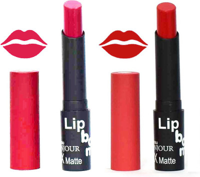 

Color Fever Creamy Matte Lipstick Combo 3-18(Multicolor,)
