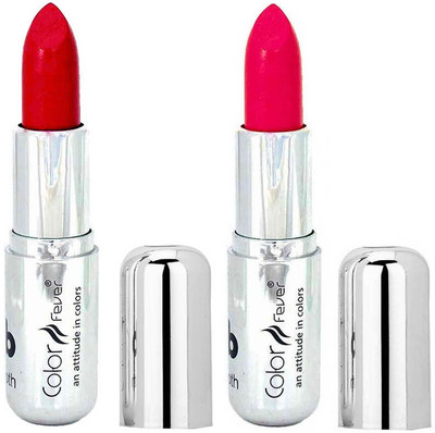 

Color Fever Creamy Matte Pink Lipstick 24201684(Neon Red, Pink, 8.4 g)