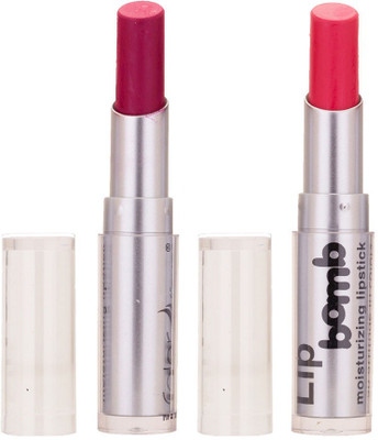 

Color Fever Creamy Matte Limited Offer77160337Purple, Neon Pink Lipstick Set(Purple, Pink, 6.4 g)