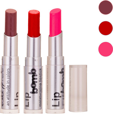 

Color Fever Delhi Ki Mashoor Lipstick 232(Brown, Prefect Red, Neon Pink, 9.6 g)