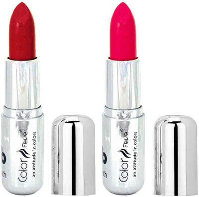 

Color Fever Creamy Matte Brick Red Lipstick 24201634(Brick Red, Pink, 8.4 g)