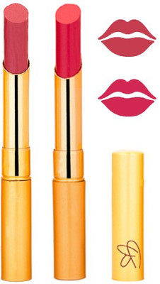 

Rythmx Mauve+Pink Color Lipstick Combo 225(Multicolor,)