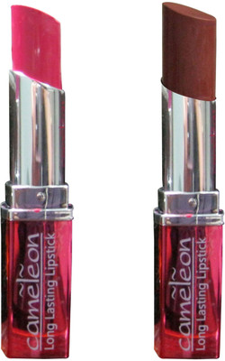 

Cameleon Long Lasting Lipstick Combo Pack in Deep Cherry Natural(Deep Cherry, Natural, 7.6 g)