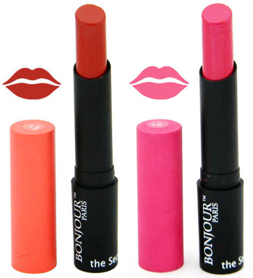 

Bonjour Pink Color Combo 1017(Multicolor,, 7 g)