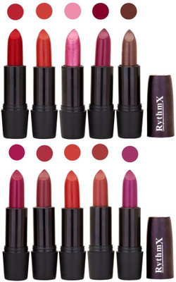 

Rythmx Lipstick Wholesale Rate All Color Combo Set(Shade - 61)