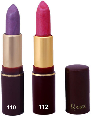 

Imported Qunex Purple,Rose Pink Lipssticks Combo 1906174(Multicolor,)