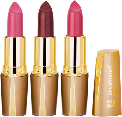 

Rythmx Golden Lipstick Combo 1406201639(Multicolor,, 11.4 g)