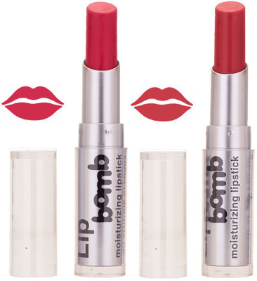 

Color Fever Creamy Matte profissional77160301Pink, Orange Lipstick(Pink, Purple, 6.4 g)