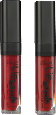 

Bonjour Paris Matte Lipstick(Mauve 11, Brown 13, 12 ml)