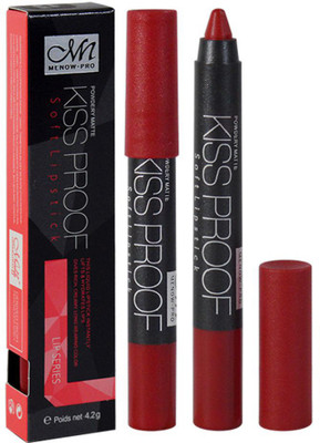 

MN Powdery Matte Kiss proof Soft Lipstick Red(Red, 4.2 g)